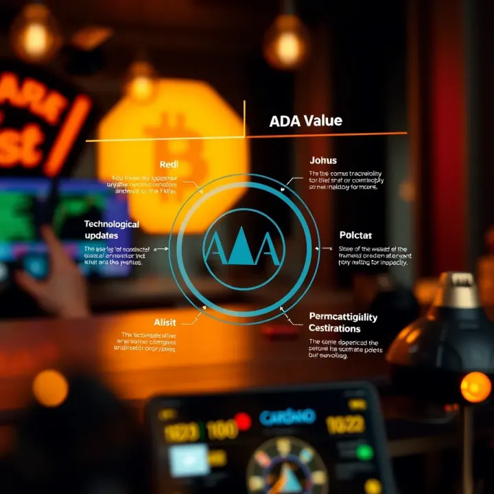 Technological Developments and Influences on ADA Value Diagram illustrating key technological updates and factors influencing ADA value