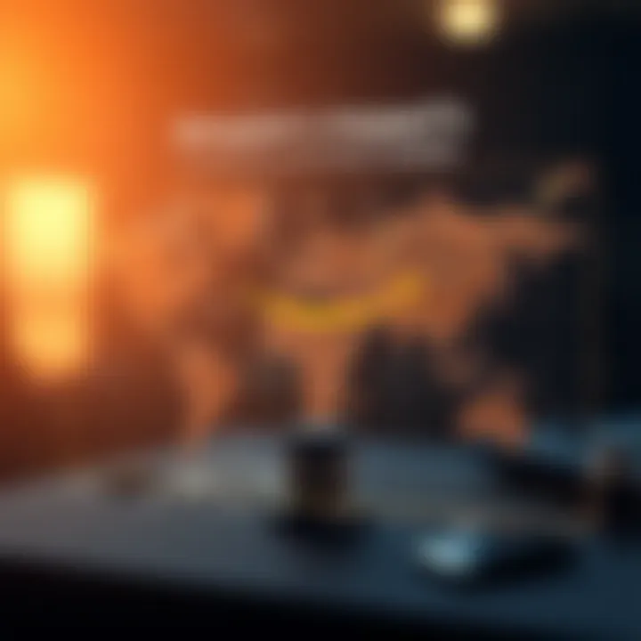 Graph illustrating Amazon's global market influence with emphasis on e-commerce growth and technology adoption