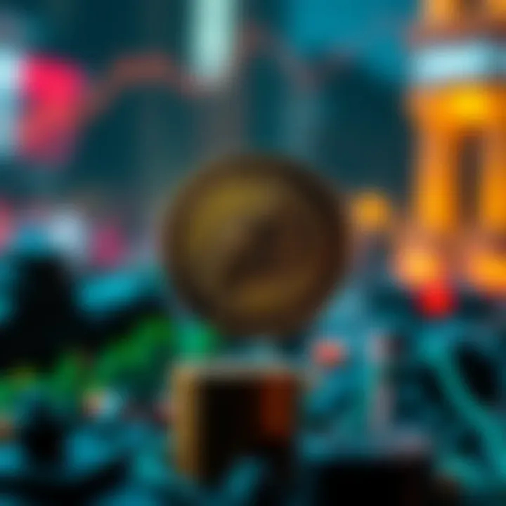 Visual depiction of factors influencing ApeCoin value including market trends and adoption