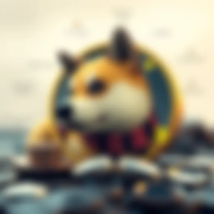 Illustration showing key market factors influencing Baby Doge Coin value and future outlook