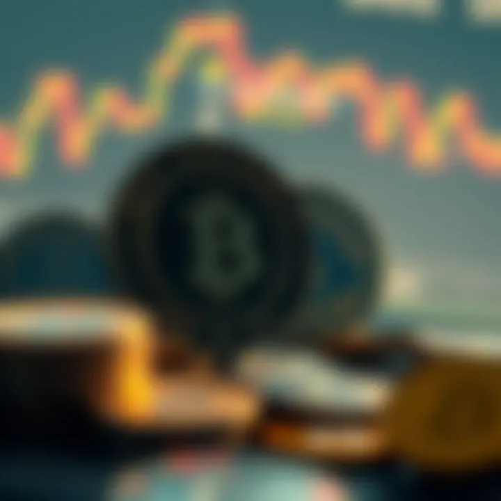 Comparative chart displaying Bake Coin alongside other cryptocurrencies with risk and opportunity indicators