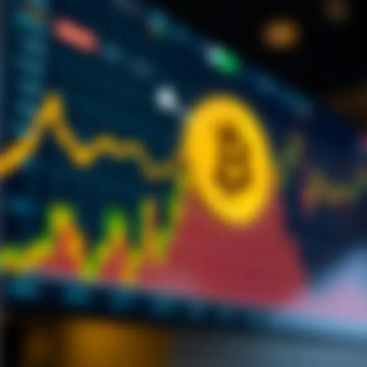 Graph showing upward and downward trends of Bake Coin in the cryptocurrency market