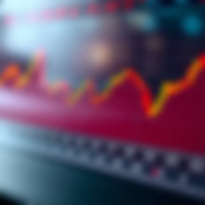 Graph showing currency exchange rates and trends relevant to investment in Pakistan