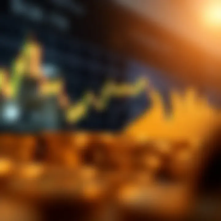 Graph showing BGB coin price fluctuations and market trend analysis