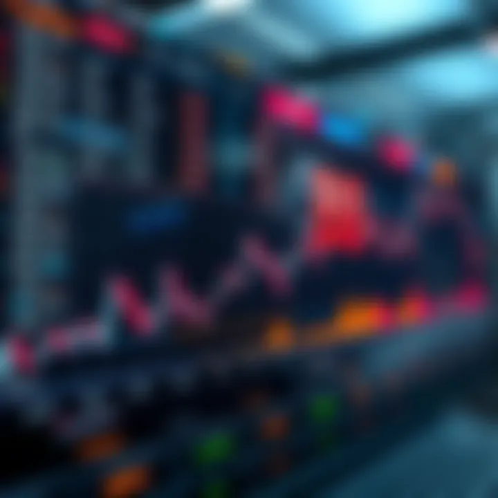 Graph depicting BGB cryptocurrency price fluctuations over time with key market events highlighted