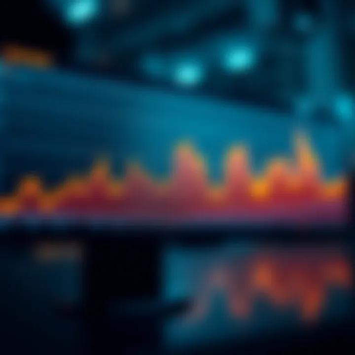 Graph displaying Cardano's price fluctuations and trends over recent months