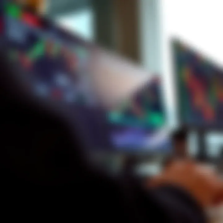 User-friendly trading platform interface displaying charts and trading options