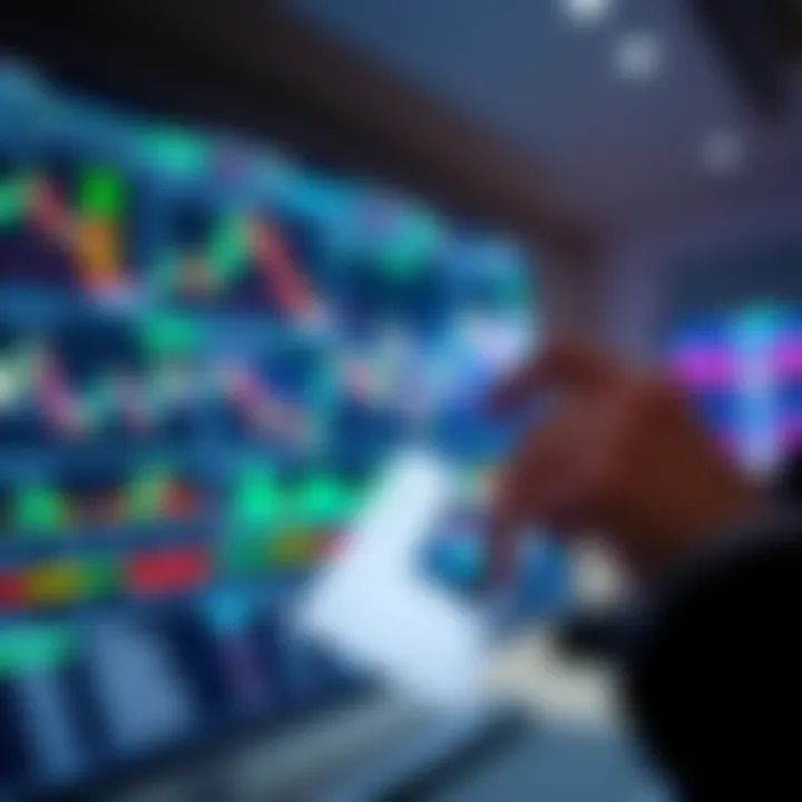 Interactive Deriv Trading View platform showcasing multiple chart types and real-time market data