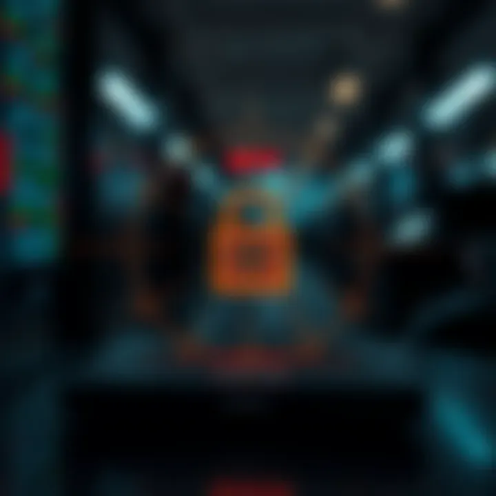 Security Features and Regulatory Framework in Online Trading Platforms Visual representation of security features and regulatory framework for online trading platforms