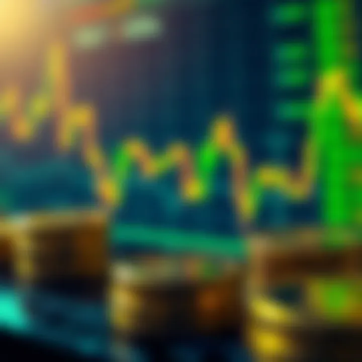 Illustration of economic indicators influencing gold market dynamics