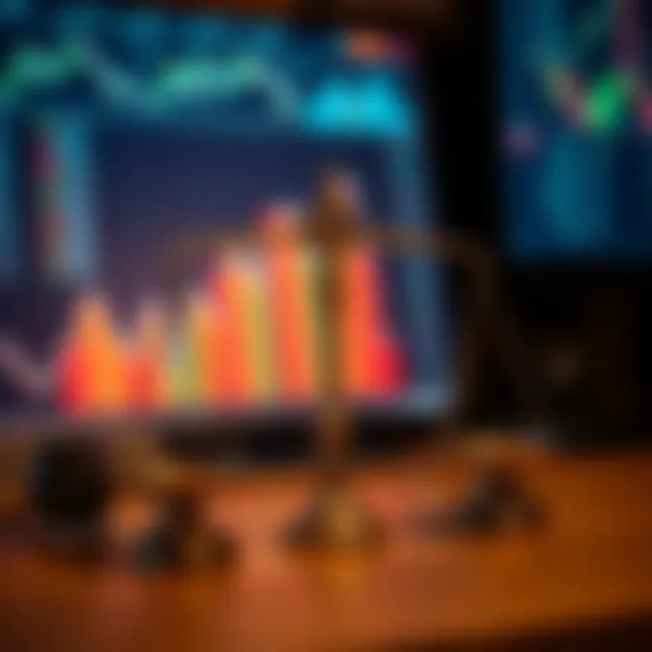 Risk Management Techniques for Quotex Trading Success Illustration of risk management concepts with charts and balancing scales
