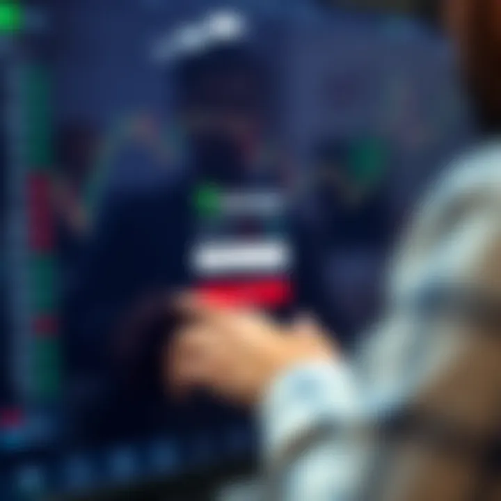 User entering login credentials on Exness trading platform interface