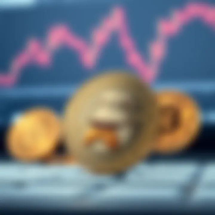 Comparison chart showing Pepe coin performance against other popular meme cryptocurrencies