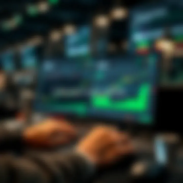 Integration of TradingView with broker platforms showing seamless market order execution