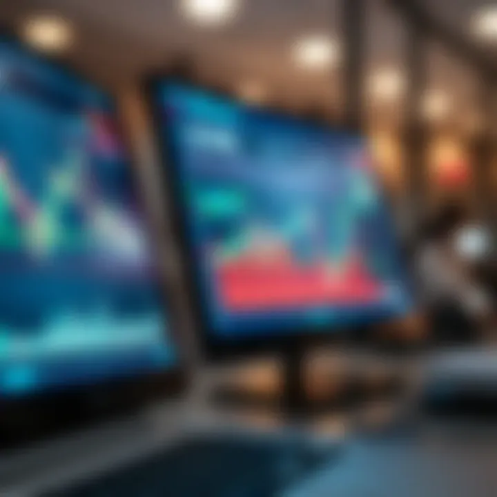 Graph showing real-time trading signals generated by Quotex for market analysis