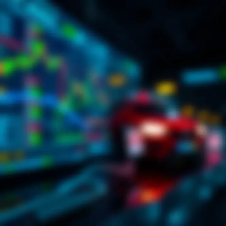 Visual representation of risk assessment and regulatory compliance in automated trading for investors