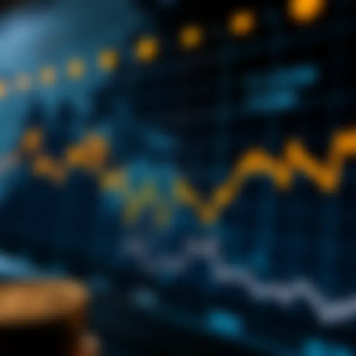 Graph showing upward and downward trends in TRX cryptocurrency price over time