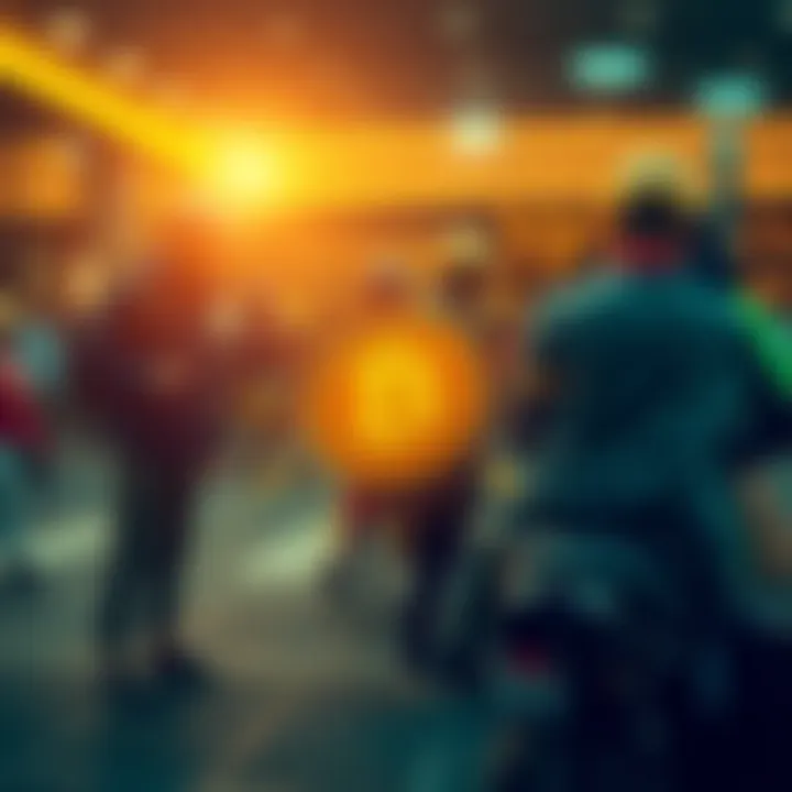 Visual representation of secure and reliable cryptocurrency signal groups protecting traders from scams