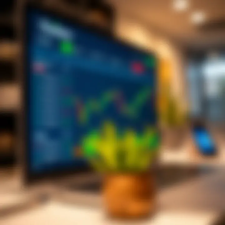 User interface showcasing various trading options on Quotex platform