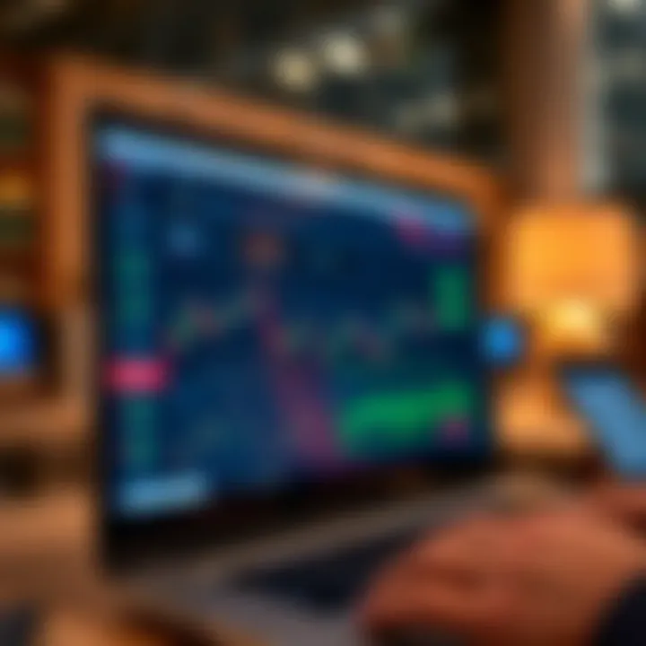 Deriv Platform Integrated with TradingView for Real-Time Trading User interface of Deriv platform integrated with TradingView showcasing real-time market data and trading options