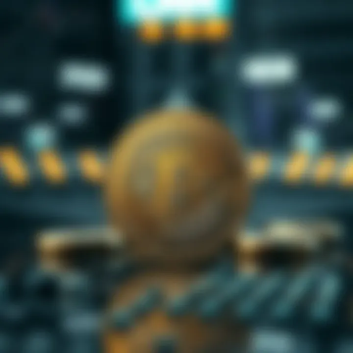 Visual representation of technological advancements impacting Uni Coin's market value