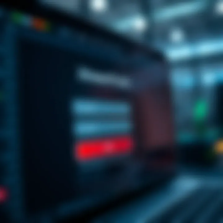 Secure login interface of XtreamForex trading platform showing user credentials input