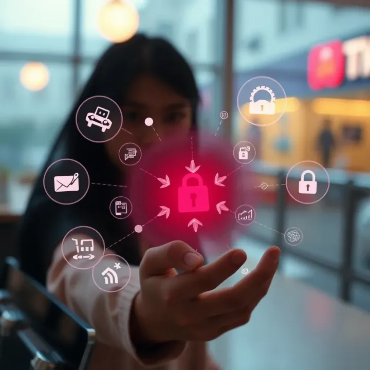 Secure Payment Solutions and Safety Features in Trading Apps Secure digital payment methods and security icons representing safety measures in mobile trading