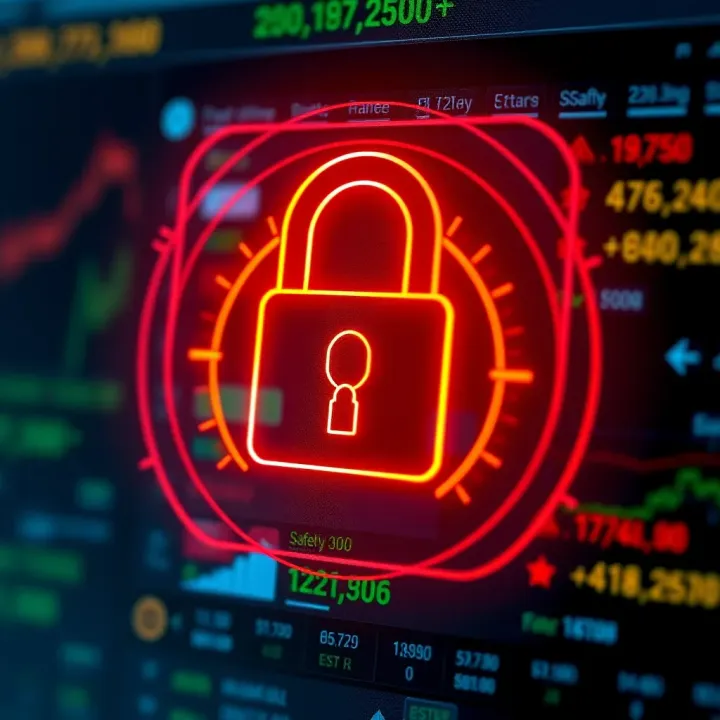 Security Features of Exness Desktop App Security lock icon representing safety features in the Exness desktop trading platform