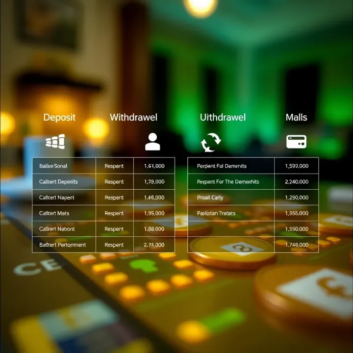 Illustration showing deposit and withdrawal methods available for Pakistani traders on Exness platform