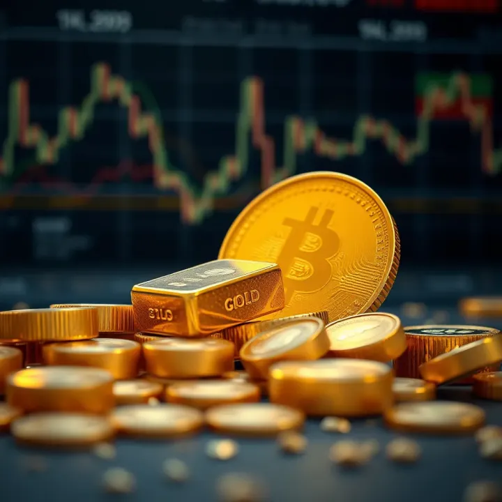 Key Factors Affecting Gold Valuation and Market Dynamics Illustration of factors affecting gold valuation including market dynamics and global economic indicators