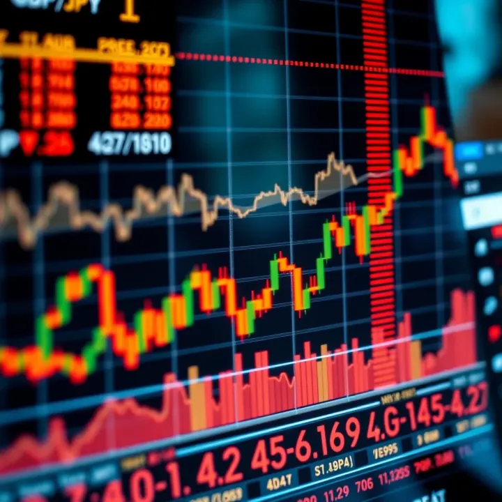 Geopolitical and Market Influences on GBP/JPY Exchange Rate Chart illustrating the impact of geopolitical events and market indicators on GBP/JPY exchange rates