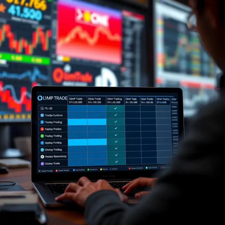 Comparison chart highlighting key differences between Olymp Trade and other trading platforms