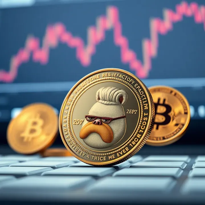 Comparison chart showing Pepe coin performance against other popular meme cryptocurrencies