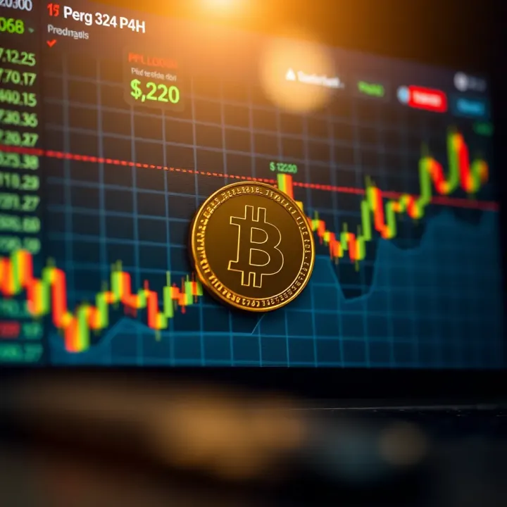 Graph depicting PHB coin price fluctuations and market trend analysis