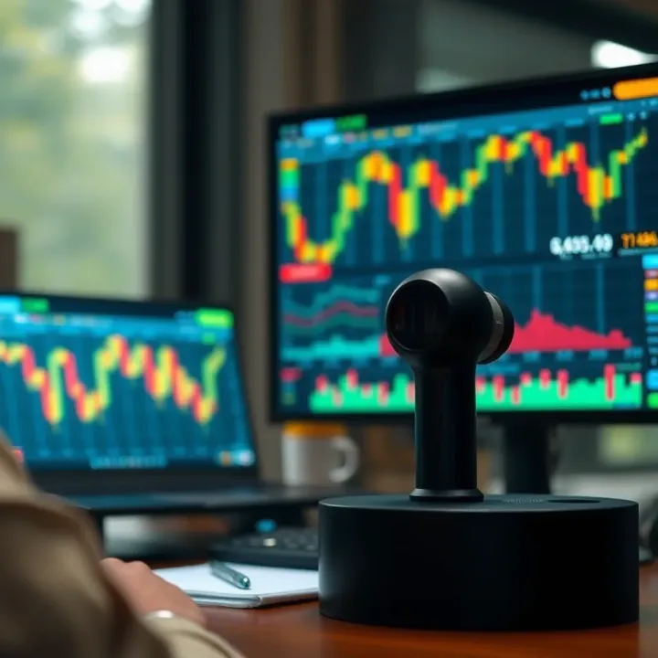 Visual representation of risk management strategies and trading challenges in online trading