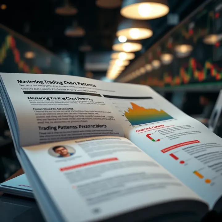 PDF Guide for Mastering Trading Chart Patterns Open PDF guide showing detailed explanations of trading chart patterns for technical analysis