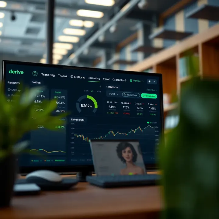 Dashboard showcasing Derive.com features and integration options for productivity
