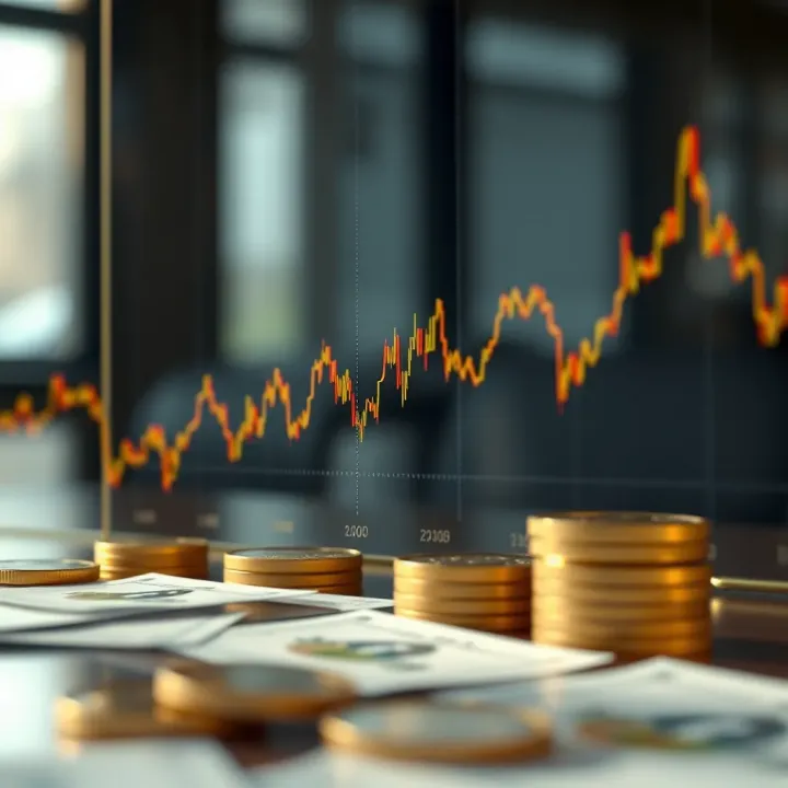 Graph showing fluctuations in Pakistan's dollar exchange rate over time