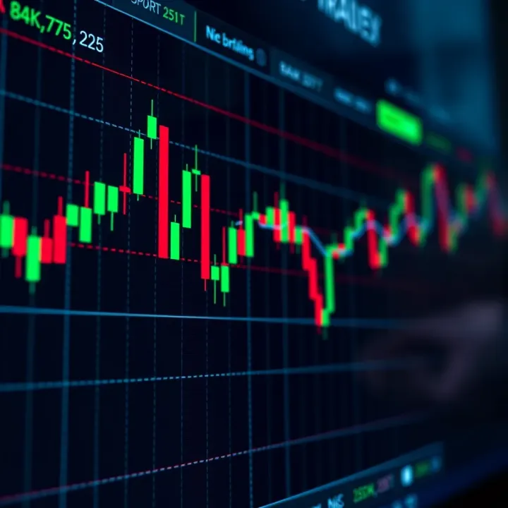 Chart displaying bullish and bearish order blocks highlighting key areas where large market orders influenced price action