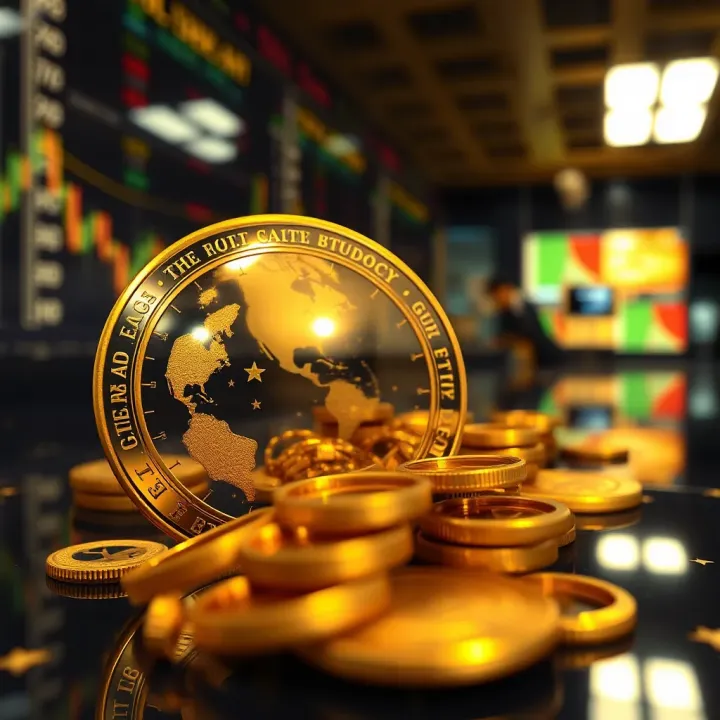 Influence of Geopolitical and Economic Factors on Gold Market Sentiment Visual representation of geopolitical and economic factors impacting gold market sentiment